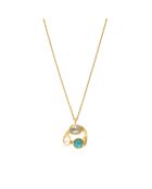 Collana Cassandra in oro fino/oro multicolore