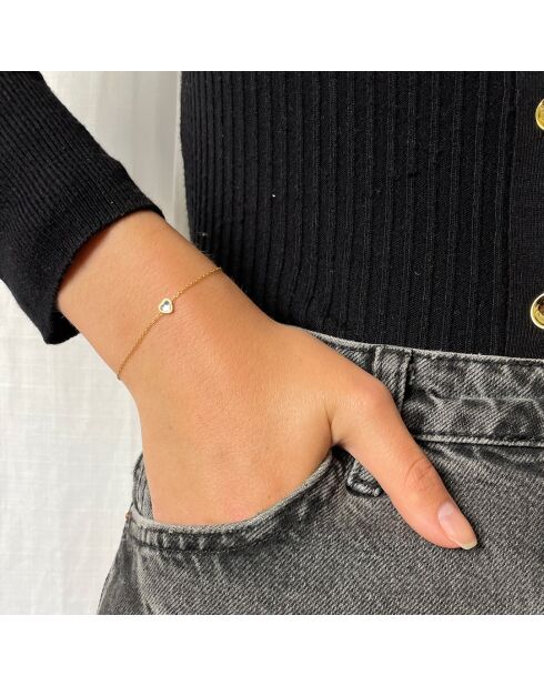 Schönes Armband aus Gold/Weißgold