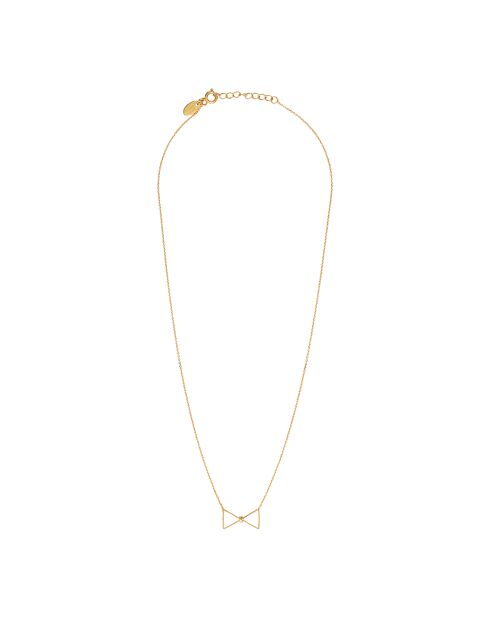 PM ketting Pap Knot in fijn goud