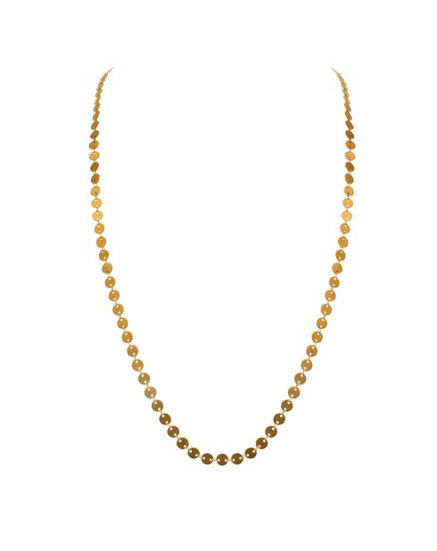 Collana in pastiglia d'oro fine