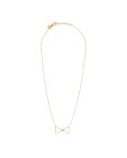 Collier grand modèle Noeud Pap à l'or fin doré