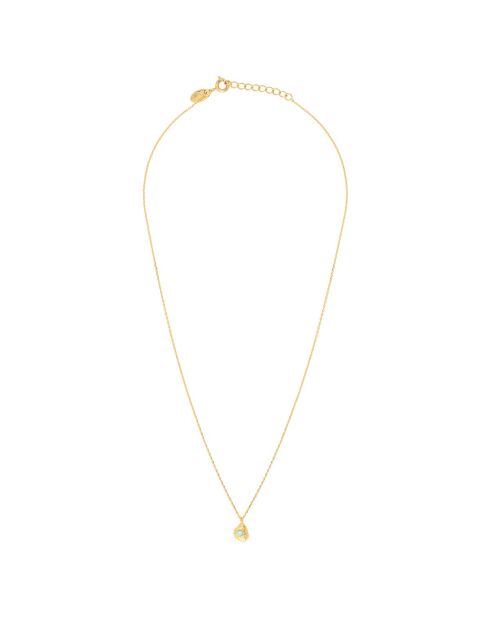 Collana Undici in oro/oro fino blu