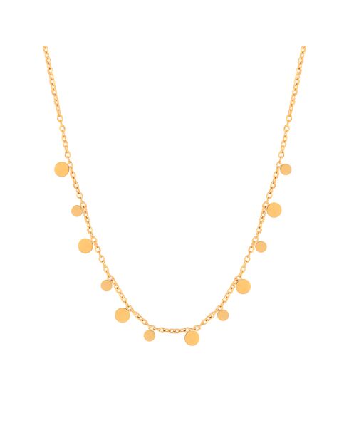 Collier Florence en acier inoxydable doré