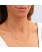 Collier Florence en acier inoxydable doré