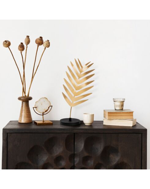 Objet décoratif DM-004 doré/noir - 41x20x13 cm