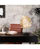 Objet décoratif DM-006 doré/noir - 37x24x13 cm