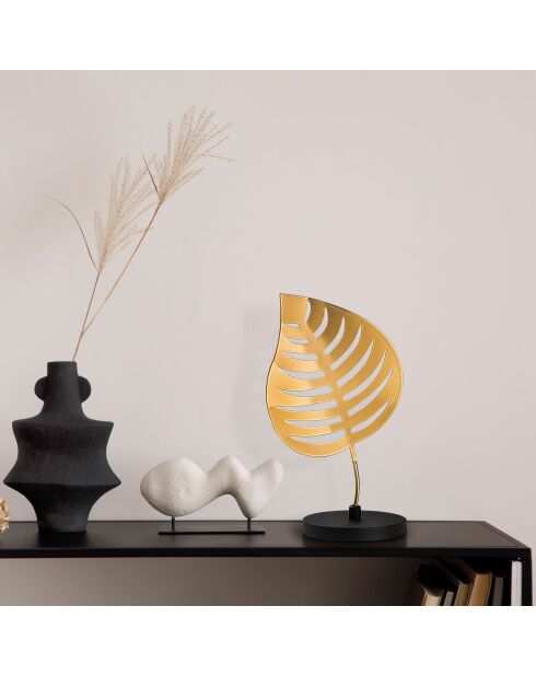 Objet décoratif DM-008 doré/noir - 28x18x13 cm