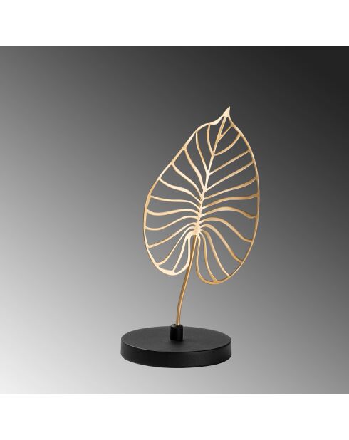 Objet décoratif DM-009 doré/noir - 30x14x13 cm