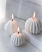 Vanilla Amber White Duftkerzenset - 3-teilig