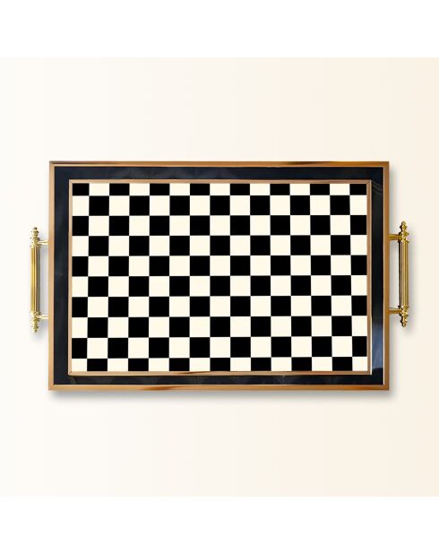 Plateau TPA9766 multicolore - 50x29x3,5 cm