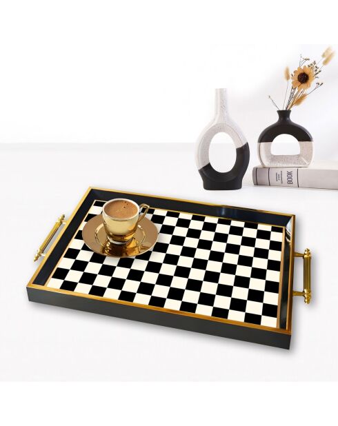 Plateau TPA9766 multicolore - 50x29x3,5 cm