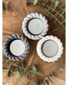 Set di candele viola Glamour Candle 6S - 3 pezzi