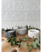 Set di candele viola Glamour Candle 6S - 3 pezzi