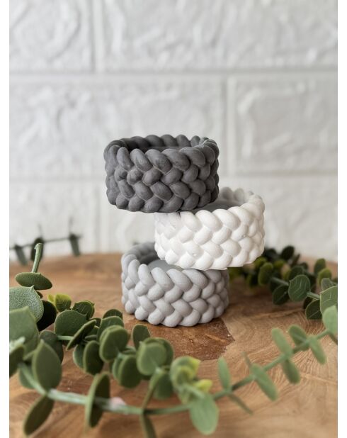 Glamour Candle 6S paarse kaarsenset - 3 stuks