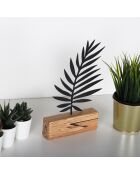 Objet décoratif M-032 noir - 17x27x3,5 cm