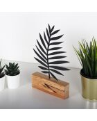 Objet décoratif M-032 noir - 17x27x3,5 cm