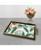 Plateau TPA2 multicolore - 50x29x3,5 cm