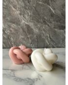 Set di candele Glamour Candle 42ST rosa/bianco - 2 pezzi