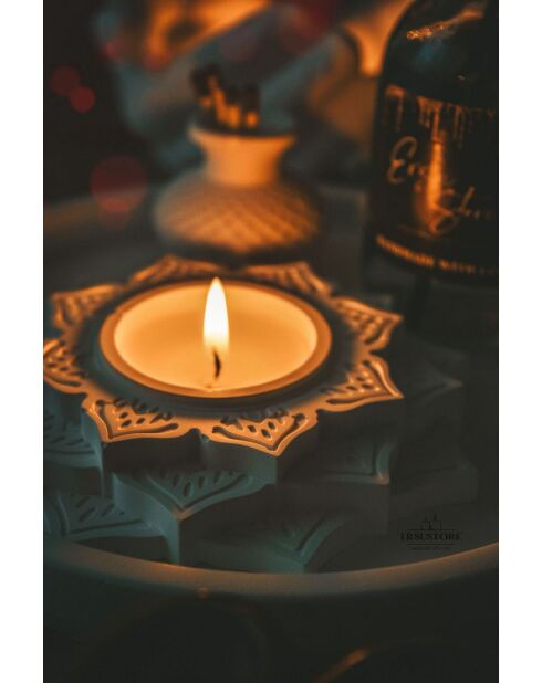 Set de velas blancas ERS1262 - 3 piezas