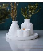 Vanilla Amber witte geurkaarsenset - 5 stuks