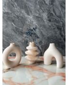 Glamour Candle 5ST Vasenset, 8 x 8 x 10 cm, beige