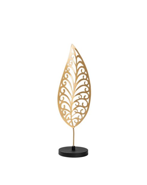 Objet décoratif DM-002 doré/noir - 49x15x13 cm