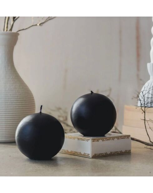 Duftkerzenset Black Vanilla - 2 Stück