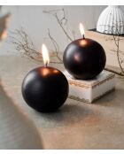 Duftkerzenset Black Vanilla - 2 Stück