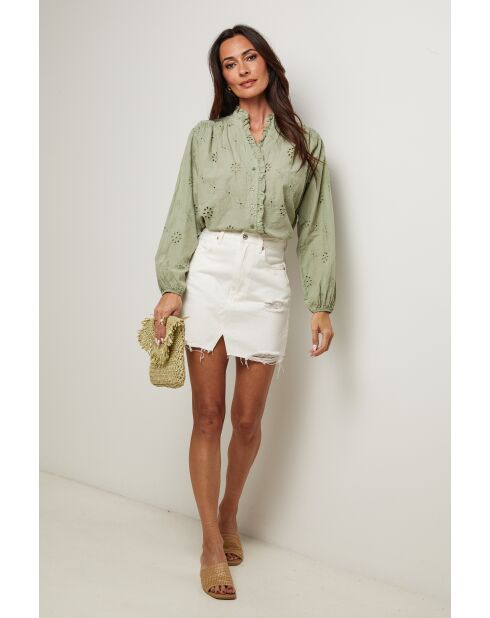 Camicia kaki Inès