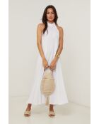 Robe 100% lin Thaïs blanche