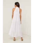 Robe 100% lin Thaïs blanche