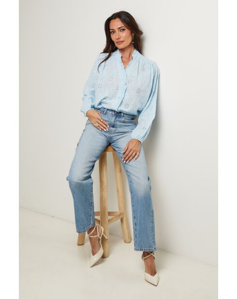 Camicia Inès sky