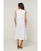 Robe 100% lin Zoé blanche