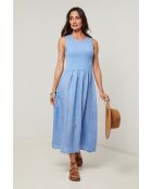 Robe Clara indigo