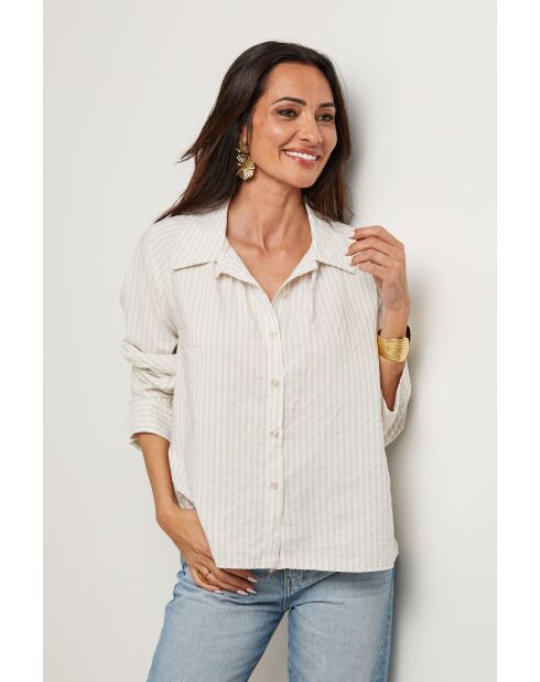 Chemise Louane beige