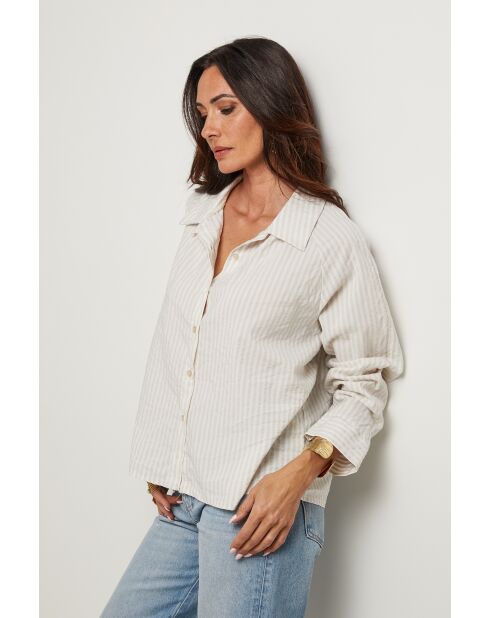 Chemise Louane beige