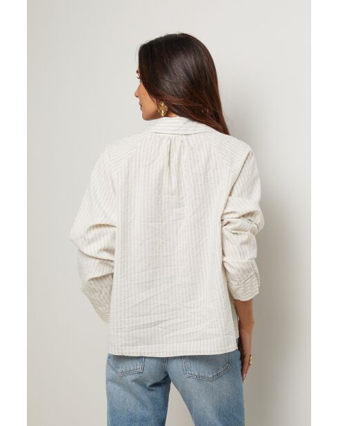 Chemise Louane beige