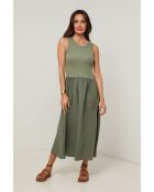 Robe Clara kaki