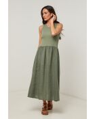 Robe Clara kaki