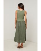 Robe Clara kaki
