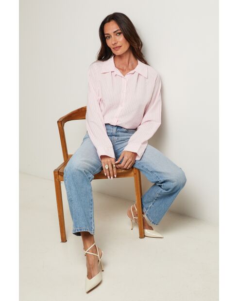 Chemise Louane rose