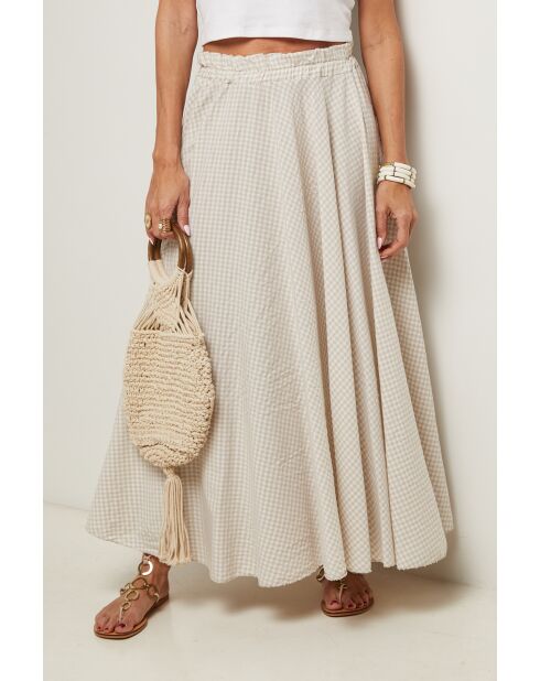 Beige rok van Maëlle
