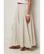 Beige rok van Maëlle