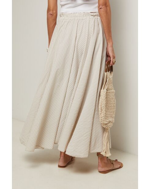 Beige rok van Maëlle
