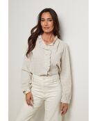 Chemise Élise beige