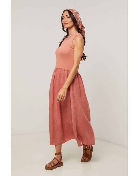 Robe Clara brique