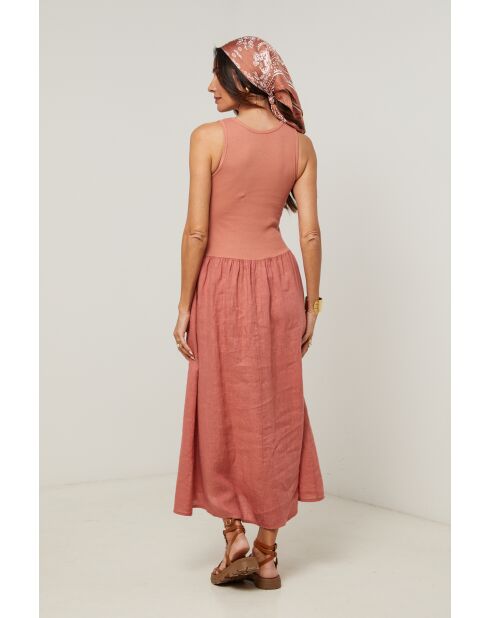 Robe Clara brique