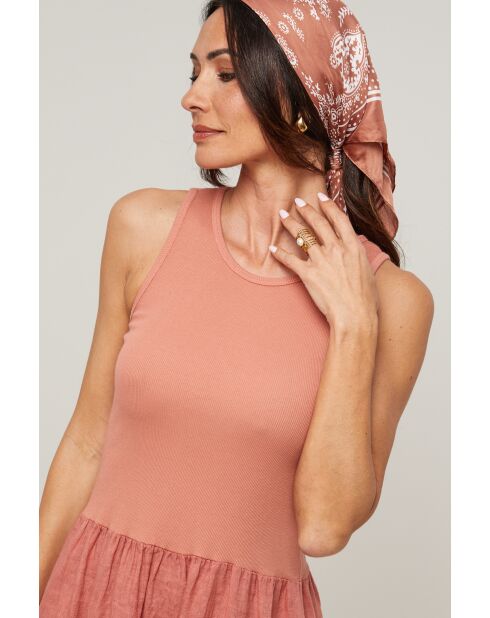 Robe Clara brique