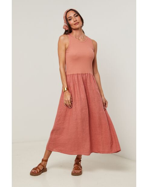 Robe Clara brique