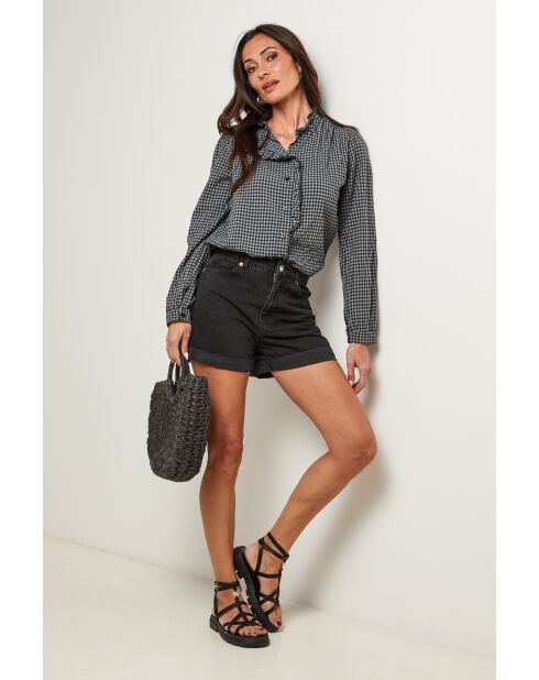 Chemise Élise noire